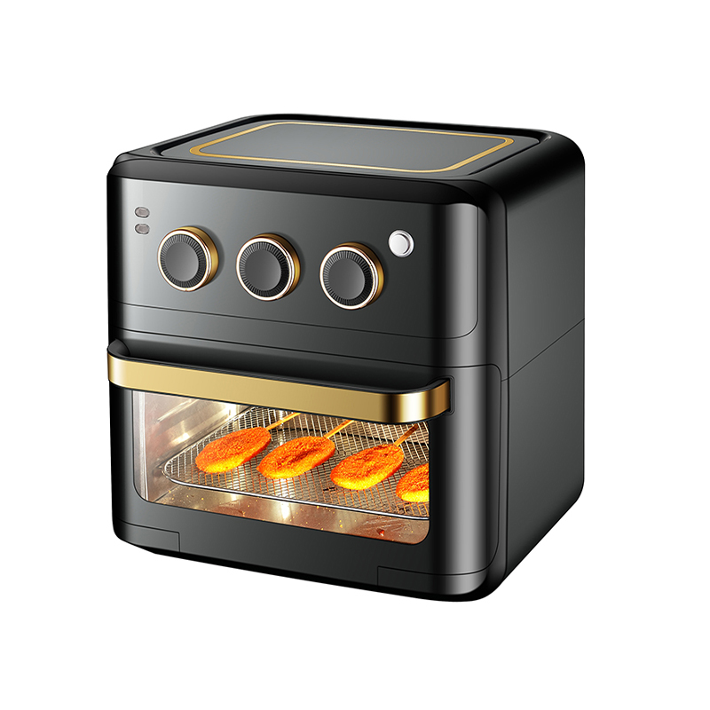 DH-802 grote 15L zichtbare lucht friteuse oven toast bakken elektrische multifunctionele broodrooster Oven